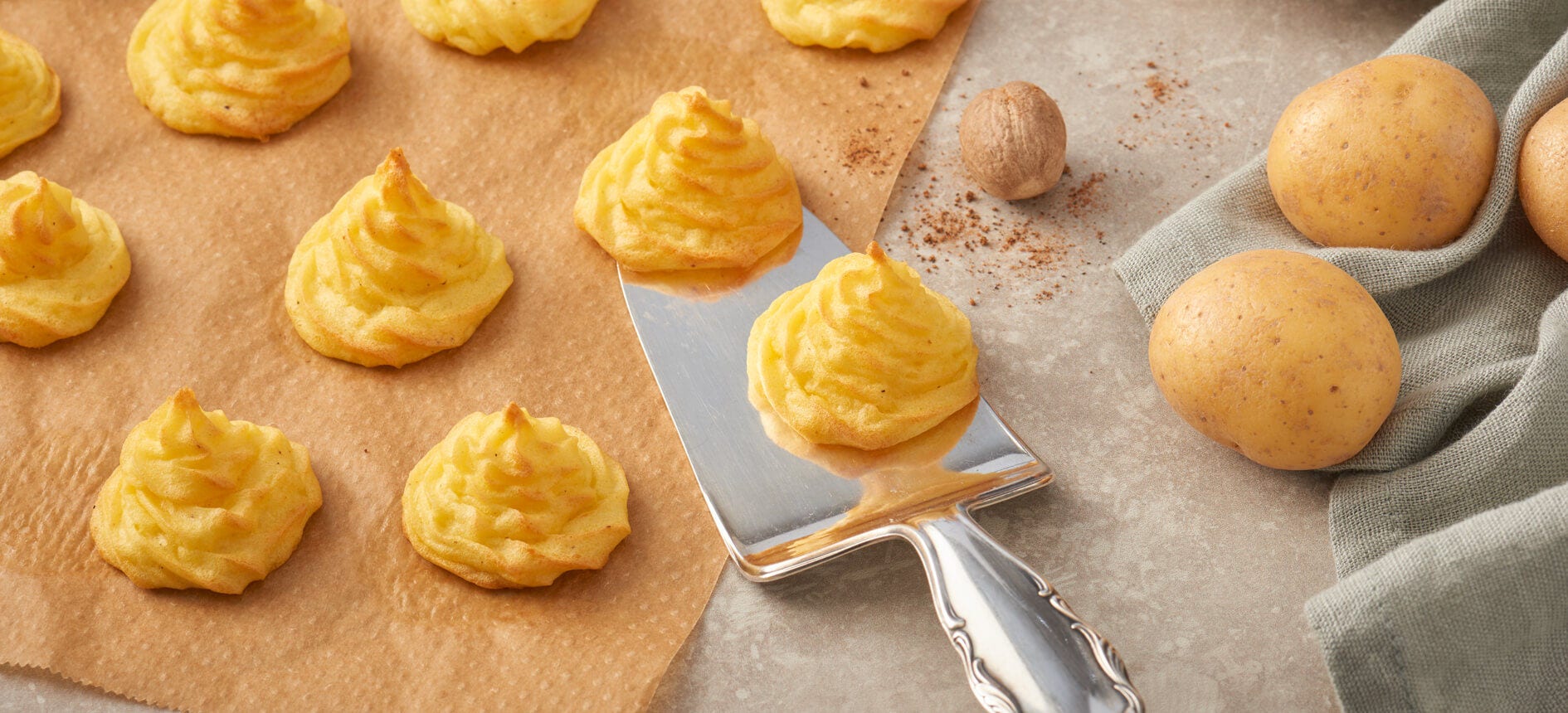 Herzoginkartoffeln Rezept: So gelingen die Kartoffelkrönchen perfekt!