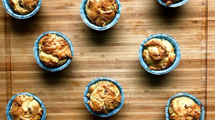 Herzhafte Muffins mit Schafskäse – mediterraner Genuss für jede Gelegenheit