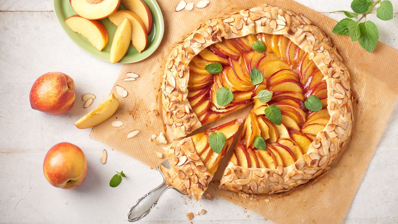 Nektarinen-Galette – fruchtig, knusprig und herrlich unkompliziert