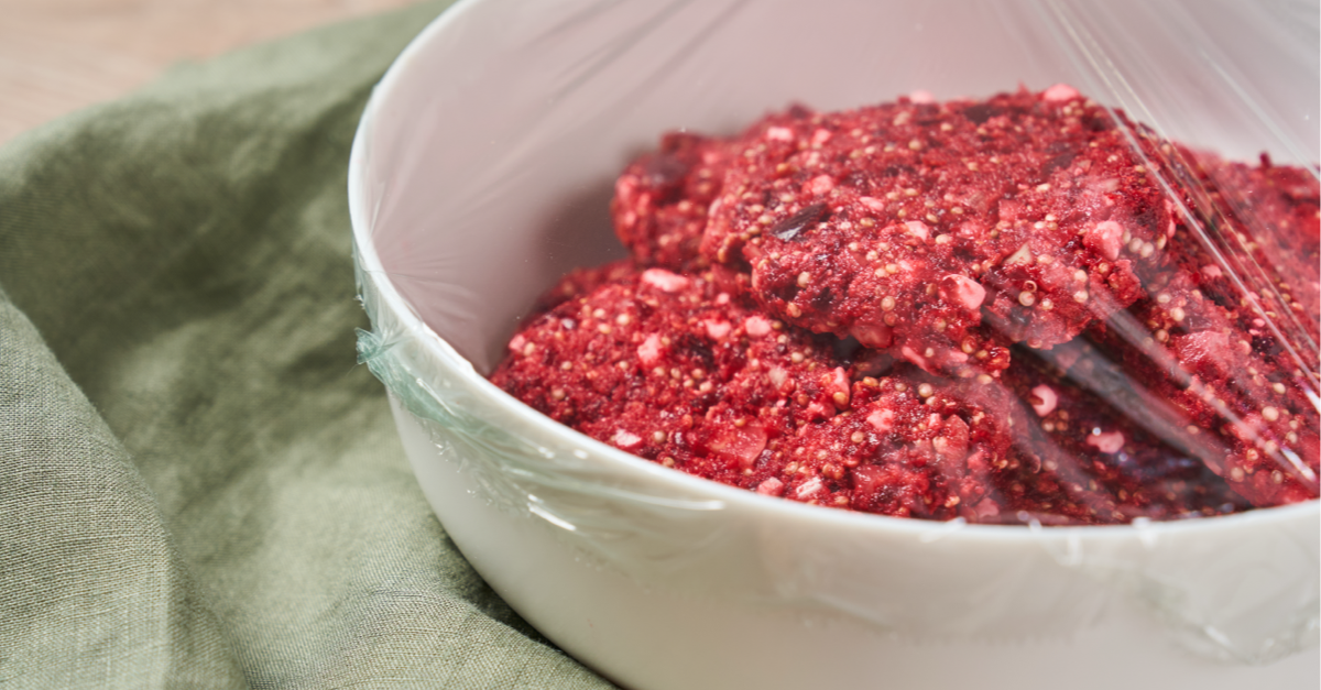 Rote Beete Burger Patties: Fleischlos und nachhaltig