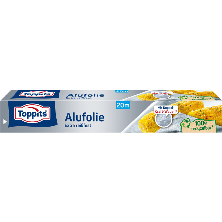 Verpackung Toppits Alufolie 20m 