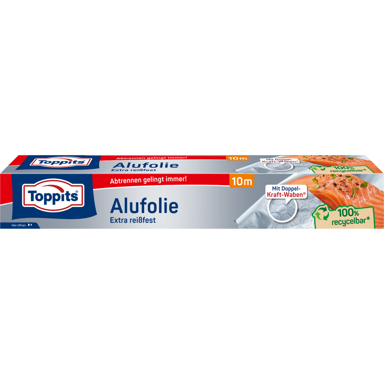 Toppits Alufolie Verpackungvorderseite 10m 