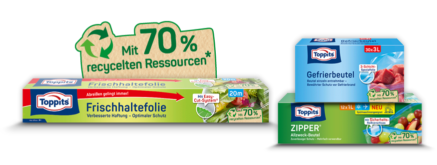 Toppits® Zipper ® 1L oder 3L bei GLOBUS - GRATIS TESTEN dank GELD-ZURÜCK-AKTION (max. 5000 Einlösungen)