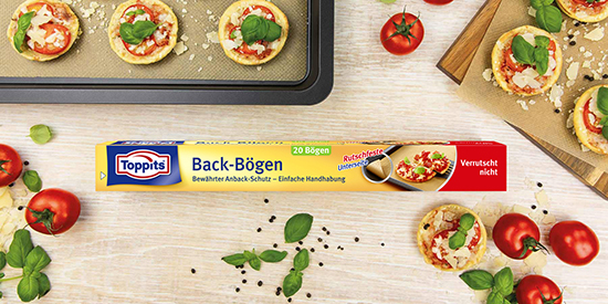 Liste der favoritisierten Backpapier kastenform