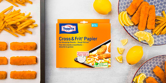 Toppits® Cross & Frit® Papier