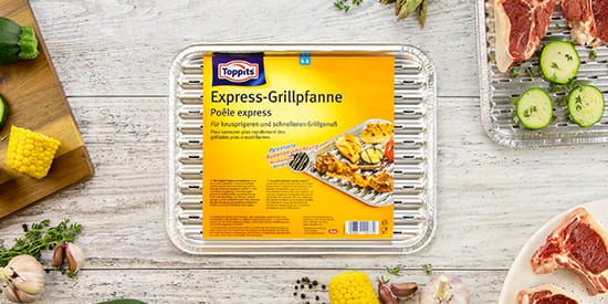 Toppits® Express-Grillpfanne