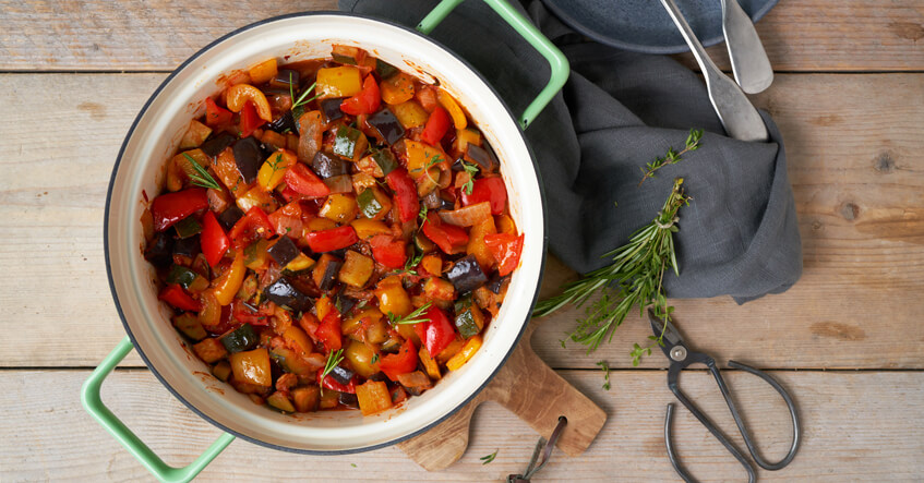 Rezept für ein buntes Ratatouille